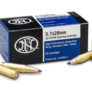 FN AMMO 40GR 5.7 V-MAX 500RD CASE