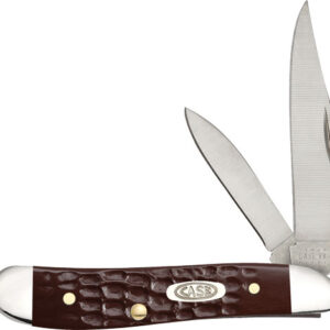 CASE KNIVES JIGGED BONE - SYNTHETIC PEANUT
