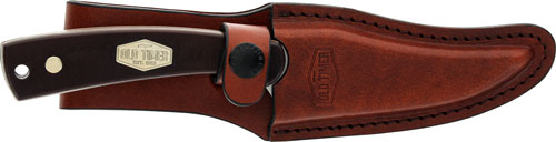 OLD TIMER KNIFE SHARPFINGER LG - 4" FIXED SS DELRIN W/SHEATH - Image 2