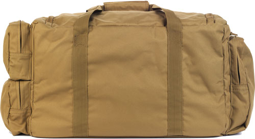 RED ROCK OPERATIONS DUFFLE BAG - 7 EXTERNAL UTILITY POUCHES TAN - Image 4