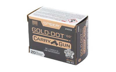 SPR GLD DOT CARRY GUN 40S&W 165GR HP - Image 3