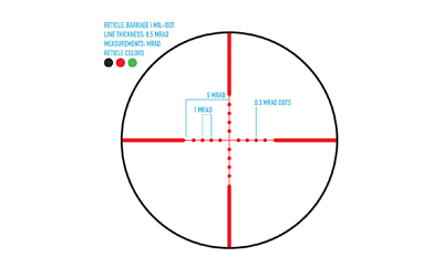 FIREFIELD BARRAGE 2.5-10X40 W/LASER - Image 4