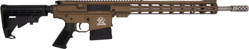 GLFA AR10 RIFLE 308 WIN - 18" S/S BBL 10-SHOT BRONZE - Image 3