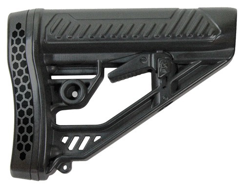ADAPTIVE TACTICAL STOCK AR-15 - MIL-SPEC POLYMER BLACK