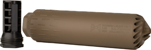 HUXWRX FLOW 762 TI KIT - SUPPRESSOR W/ MUZZLE BRAKE FDE