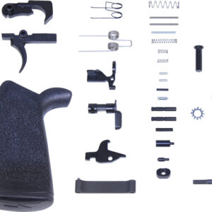 GUNTEC COMPLETE LOWER PARTS - KIT AR10 W/ ERGONOMIC GRIP