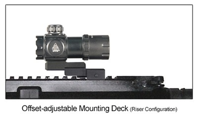 UTG RED DOT 4.0 MOA DOT 30MM - WITH INTEGRAL QD MOUNT - Image 2