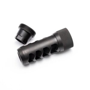 Area 419 Sidewinder Magnum Self Timing Muzzle Brake 6.5mm Black Nitride 5/8-24