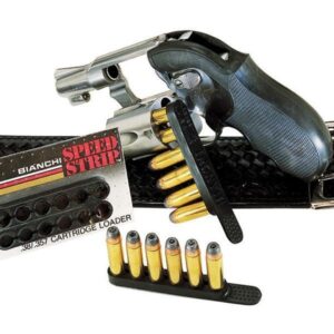 Bianchi Model 585 Speed Strips 38 Special and 357 Magnum Black