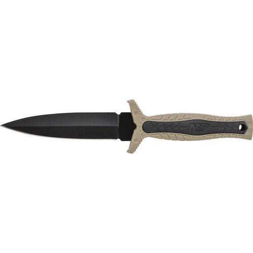 Smith & Wesson M&P Full Tang Fixed Blade Boot Knife 4 3/5" Blade Sand Black