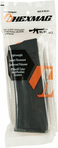 HEXMAG MAGAZINE AR-15 5.56X45 - 15RD BLACK POLYMER SERIES 2 - Image 2