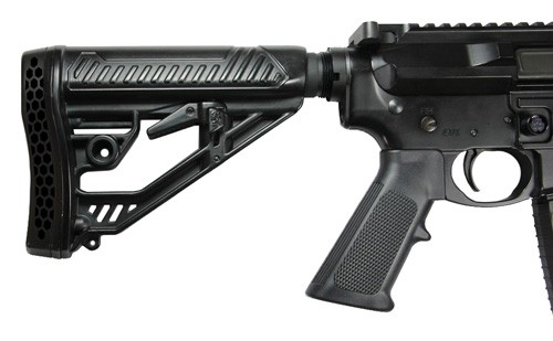 ADAPTIVE TACTICAL STOCK AR-15 - MIL-SPEC POLYMER BLACK - Image 3