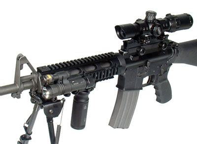 UTG RAIL PICATINNY AR-15 9" - 2-PC DROP-IN MID-LENGTH - Image 3