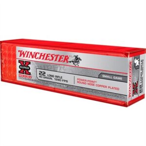SUPER-X 22 LONG RIFLE 40GR POWER-POINT RNCP 100/BOX