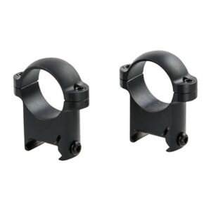 ZEE RINGS 1'' HIGH STEEL RINGS MATTE BLACK